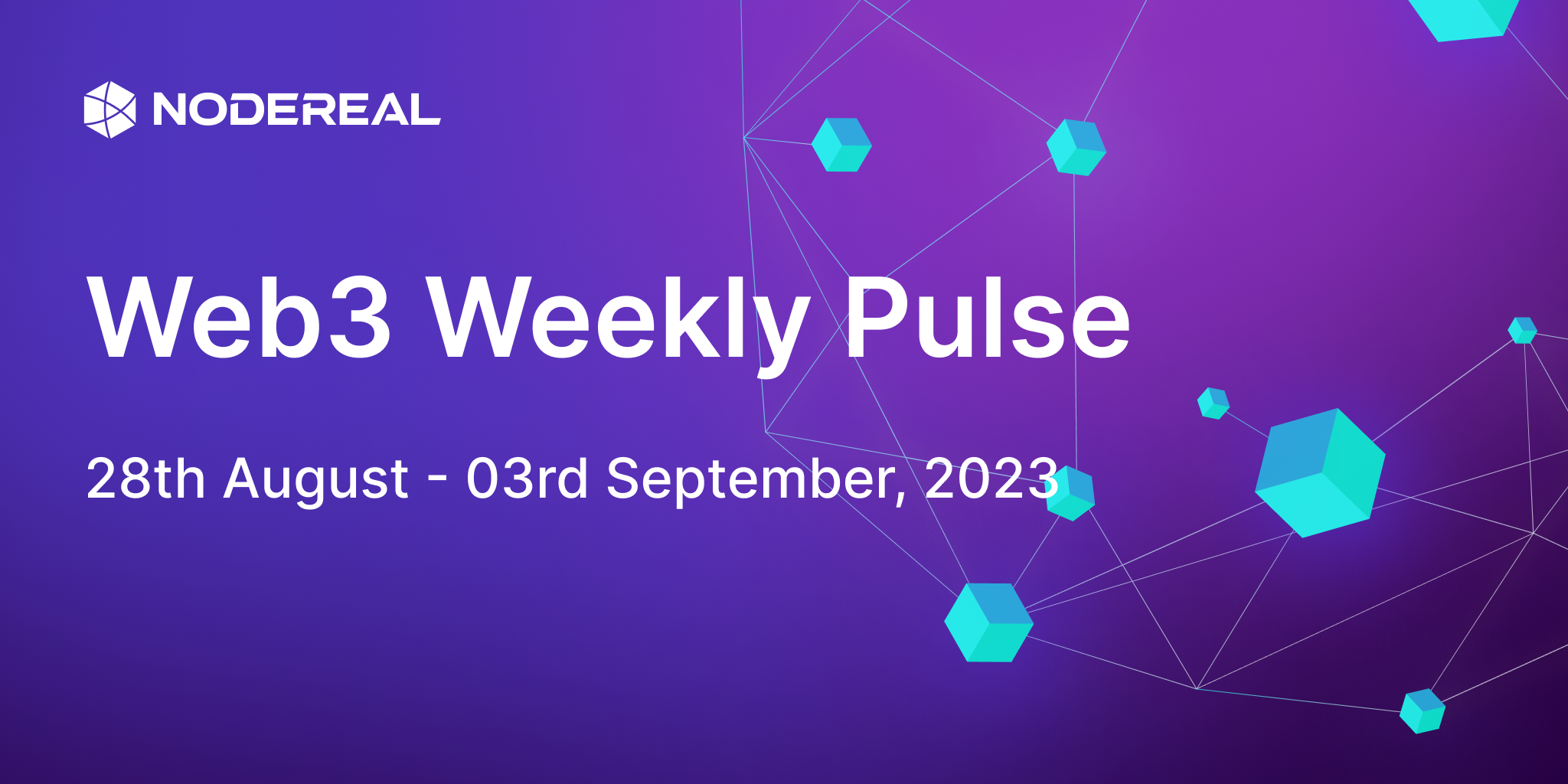 Web3 Weekly Pulse: 28th August - 3rd September