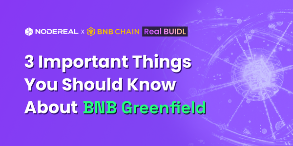 3 Important Things You Should Know About BNB Greenfield