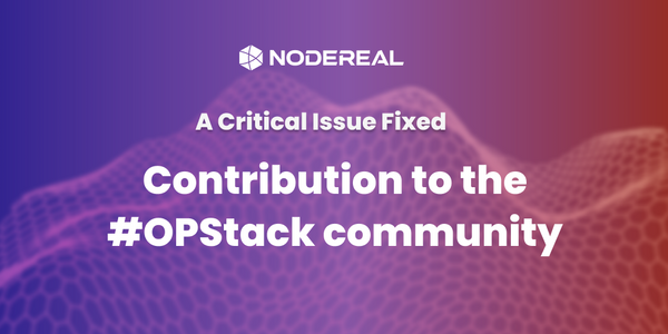 Contribution to the OPStack community: A Critical Issue Fixed
