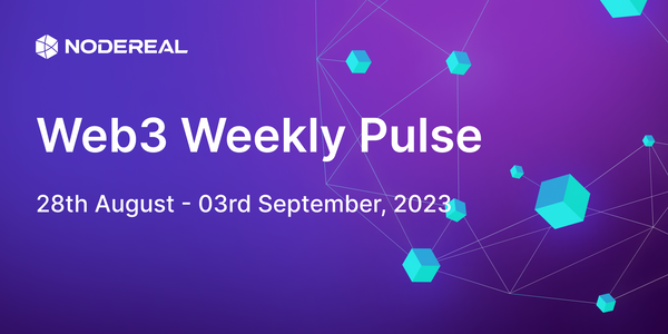 Web3 Weekly Pulse: 28th August - 3rd September